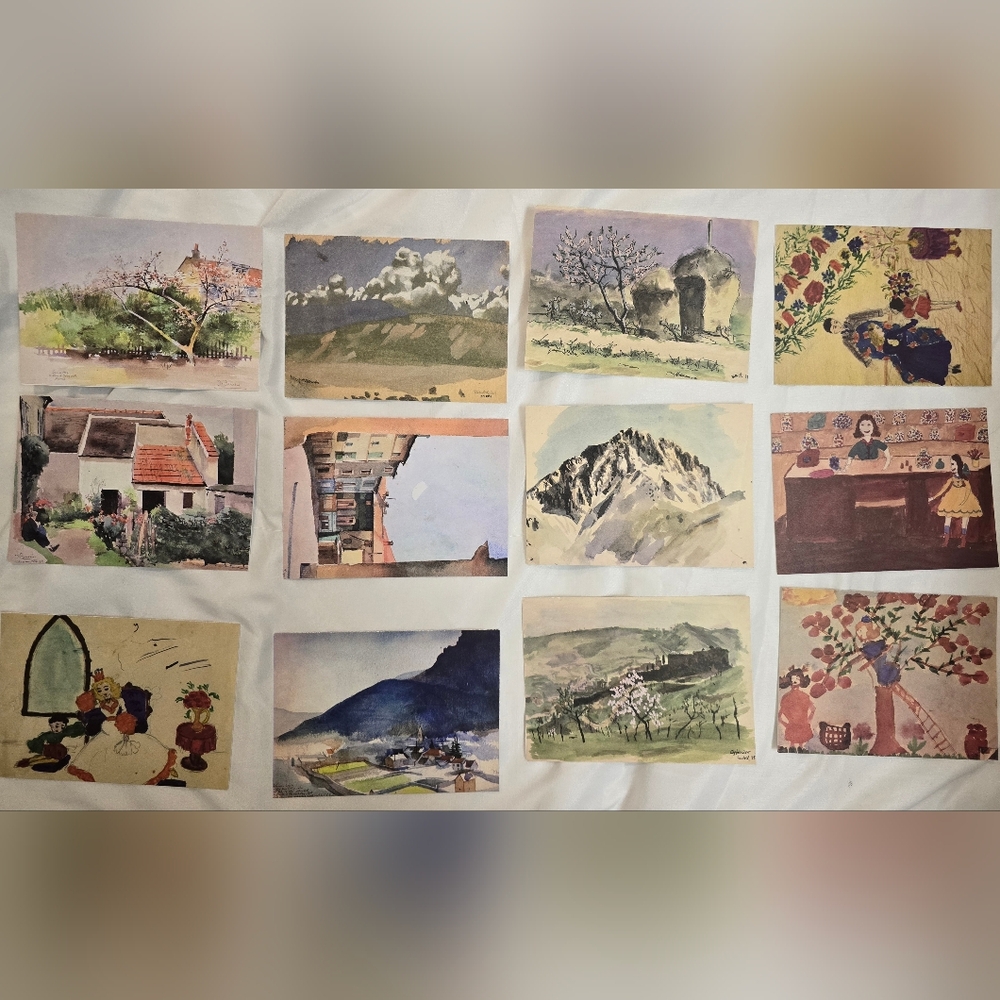 U.S. Holocaust Memorial Museum Blank Greeting Note Cards Envelopes Lot of 24 New
